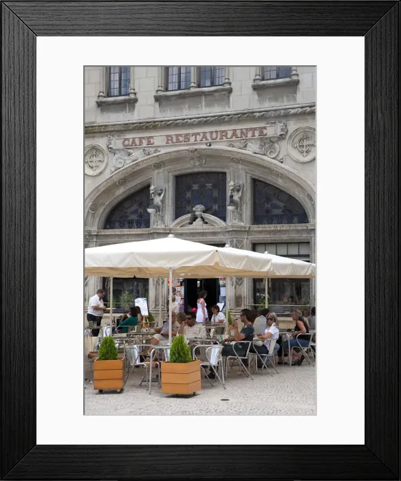 Framed Print : Praca 8 de Maio, Coimbra, Beira Litoral, Portugal Framed Print : Praca 8 de Maio, Coimbra, Beira Litoral, Portugal