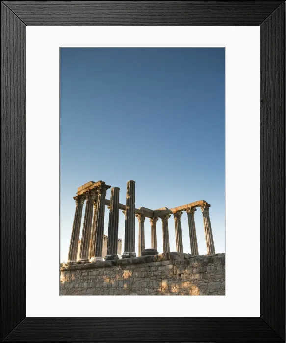 Framed Print : Roman Temple / Temple of Diana, Evora (UNESCO World Heritage), Alentejo, Portugal Framed Print : Roman Temple / Temple of Diana, Evora (UNESCO World Heritage), Alentejo, Portugal