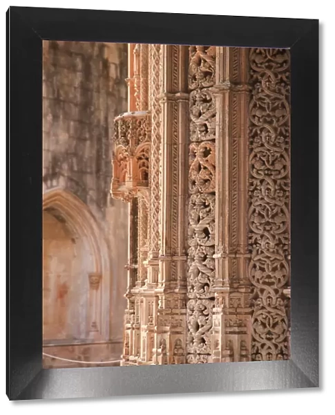 Carving details, Unfinished Chapels, Monastery of Santa Maria da Vitoria (UNESCO World