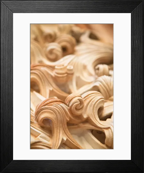 Framed Print : Carving details, Unfinished Chapels, Monastery of Santa Maria da Vitoria (UNESCO World