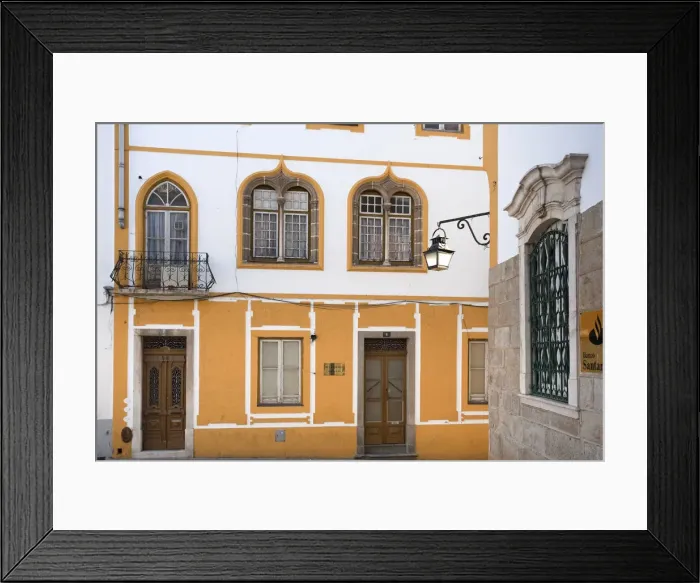 Framed Print : Old Town of Evora (UNESCO World Heritage), Alentejo, Portugal Framed Print : Old Town of Evora (UNESCO World Heritage), Alentejo, Portugal
