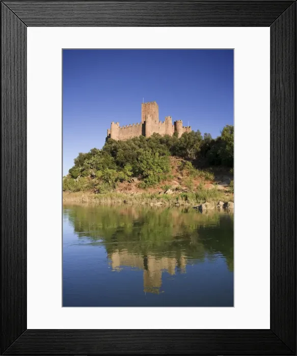 Framed Print : Almourol Castle, set on a island on Rio Tejo, Ribatejo Province, Portugal Framed Print : Almourol Castle, set on a island on Rio Tejo, Ribatejo Province, Portugal