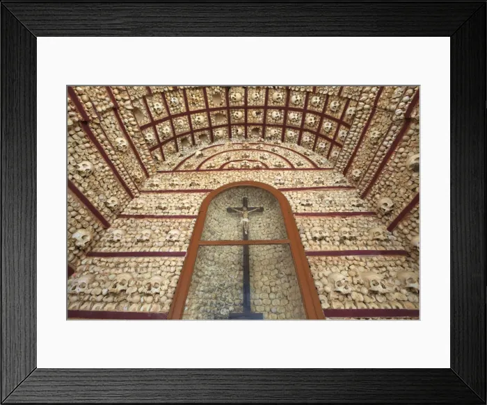Framed Print : Capela dos Ossos, Faro, Eastern Algarve, Algarve, Portugal, Europe Framed Print : Capela dos Ossos, Faro, Eastern Algarve, Algarve, Portugal, Europe
