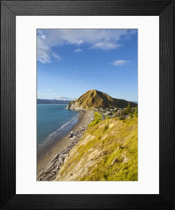 Framed Print : Mahia Peninsular, North Island, New Zealand