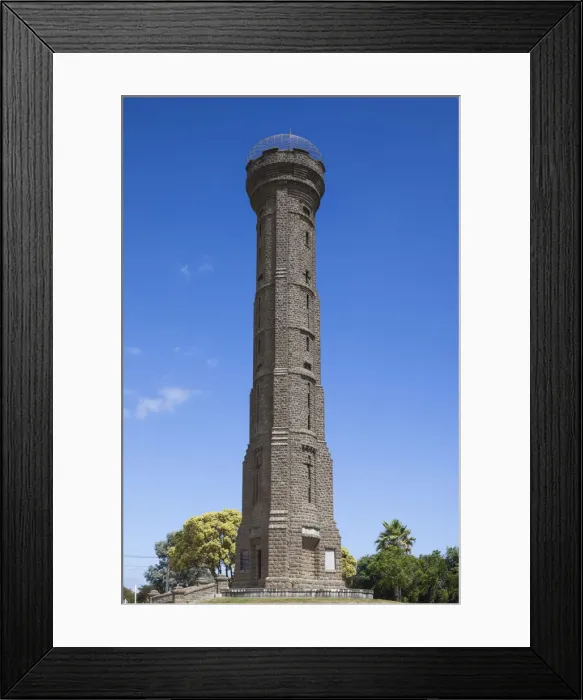 Framed Print : New Zealand, North Island, Wanganui, Durie Hill Tower