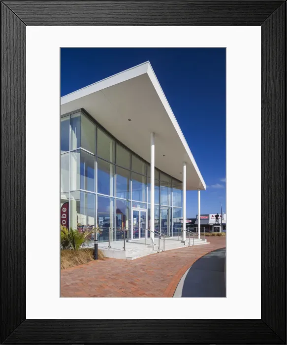 Framed Print : New Zealand, North Island, Palmerston North, New Zealand Rugby Museum, exterior Framed Print : New Zealand, North Island, Palmerston North, New Zealand Rugby Museum, exterior