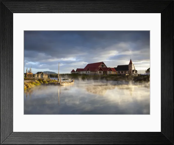 Framed Print : St Faiths Anglican church at Ohinemutu on Lake Rotorua, North Island, New Zealand Framed Print : St Faiths Anglican church at Ohinemutu on Lake Rotorua, North Island, New Zealand
