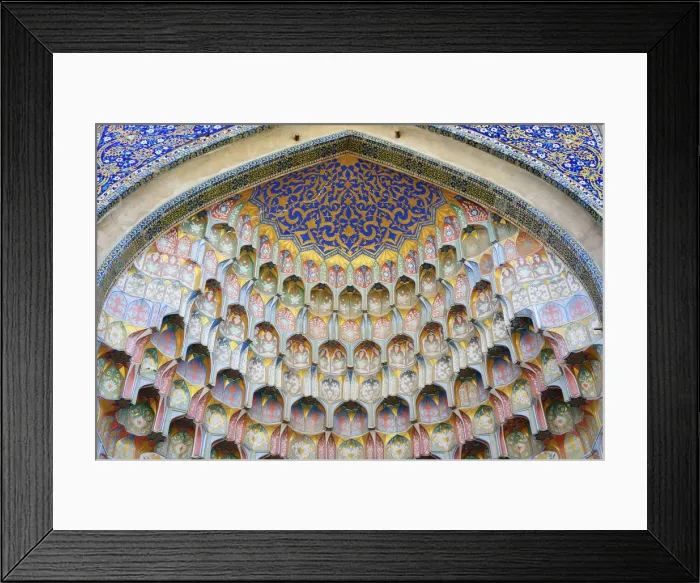 Framed Print : Detail of the Abdul Aziz Khan Madrassah. Bukhara, a UNESCO World Heritage Site Framed Print : Detail of the Abdul Aziz Khan Madrassah. Bukhara, a UNESCO World Heritage Site