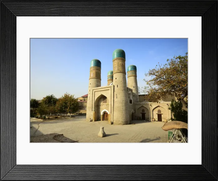 Framed Print : Chor Minor Madrassah. Bukhara, a UNESCO World Heritage Site. Uzbekistan Framed Print : Chor Minor Madrassah. Bukhara, a UNESCO World Heritage Site. Uzbekistan