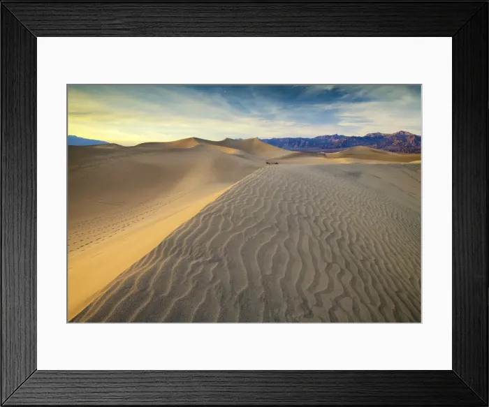 Framed Print : Mesquite Dunes, Death Valley National Park, California, USA Framed Print : Mesquite Dunes, Death Valley National Park, California, USA