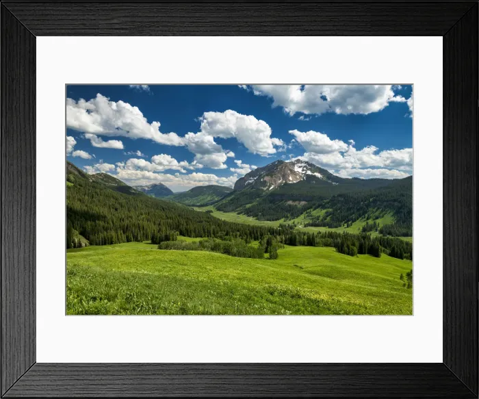 Framed Print : Rocky Mountains, Crested Butte, Colorado, USA Framed Print : Rocky Mountains, Crested Butte, Colorado, USA