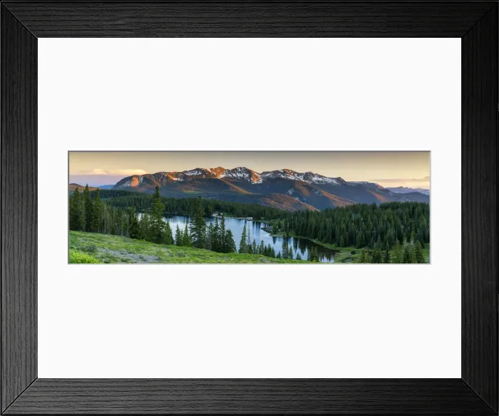 Framed Print : Lake Irwin, near Crested Butte, Colorado, USA Framed Print : Lake Irwin, near Crested Butte, Colorado, USA