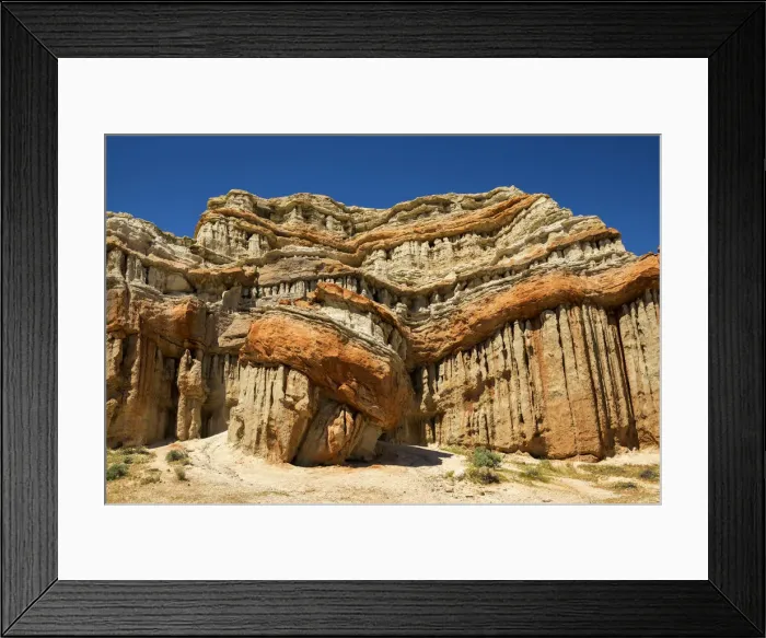 Framed Print : Unusual Rock Formations, Red Rock State Park, California, USA Framed Print : Unusual Rock Formations, Red Rock State Park, California, USA