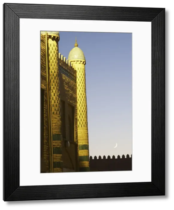 Framed Print : Islamic architecture at dusk, Khiva, Uzbekistan Framed Print : Islamic architecture at dusk, Khiva, Uzbekistan