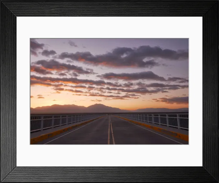 Framed Print : Rio Grande river canyon west of the city of Taos, New Mexico, USA Framed Print : Rio Grande river canyon west of the city of Taos, New Mexico, USA