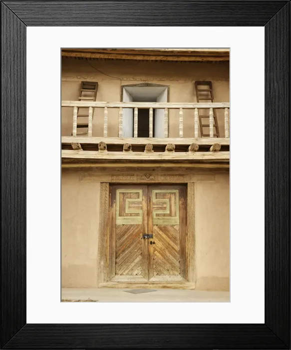 Framed Print : Church of Las Trampas, New Mexico, USA Framed Print : Church of Las Trampas, New Mexico, USA