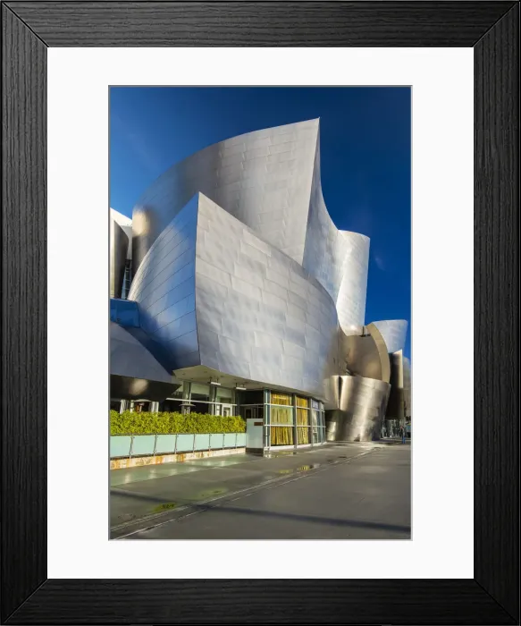Framed Print : The Walt Disney Concert Hall designed by Frank Gehry, Los Angeles, California, USA Framed Print : The Walt Disney Concert Hall designed by Frank Gehry, Los Angeles, California, USA
