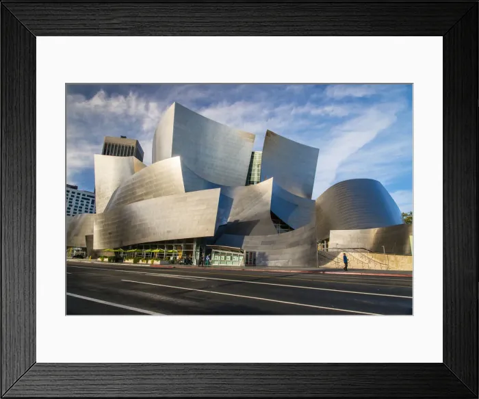 Framed Print : The Walt Disney Concert Hall designed by Frank Gehry, Los Angeles, California, USA Framed Print : The Walt Disney Concert Hall designed by Frank Gehry, Los Angeles, California, USA