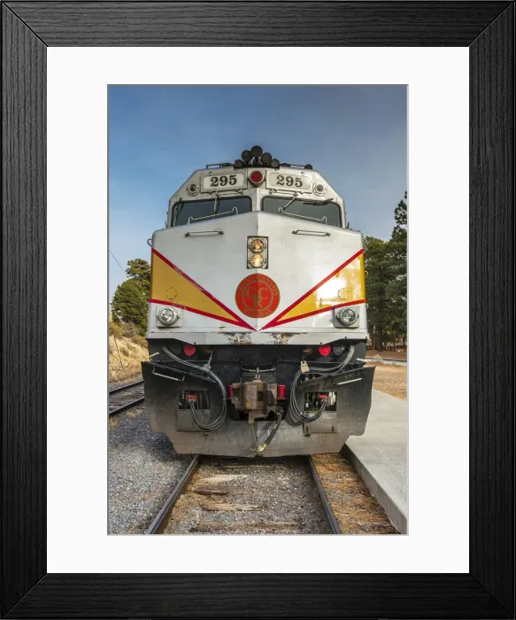 Framed Print : EMD F40PH diesel-electric locomotive, Grand Canyon Village, Arizona, USA Framed Print : EMD F40PH diesel-electric locomotive, Grand Canyon Village, Arizona, USA