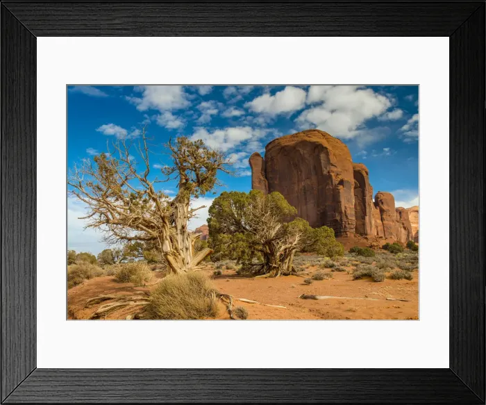 Framed Print : Scenic desert landscape, Monument Valley Navajo Tribal Park, Arizona, USA Framed Print : Scenic desert landscape, Monument Valley Navajo Tribal Park, Arizona, USA