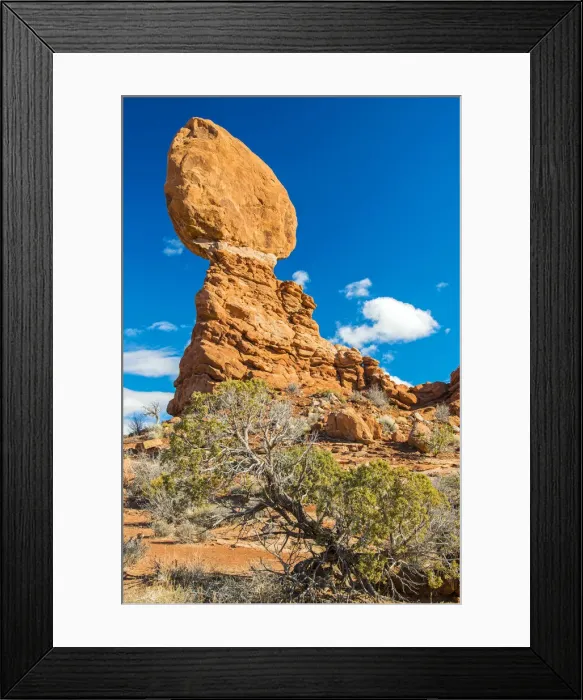 Framed Print : Balanced Rock, Arches National Park, Utah, USA Framed Print : Balanced Rock, Arches National Park, Utah, USA