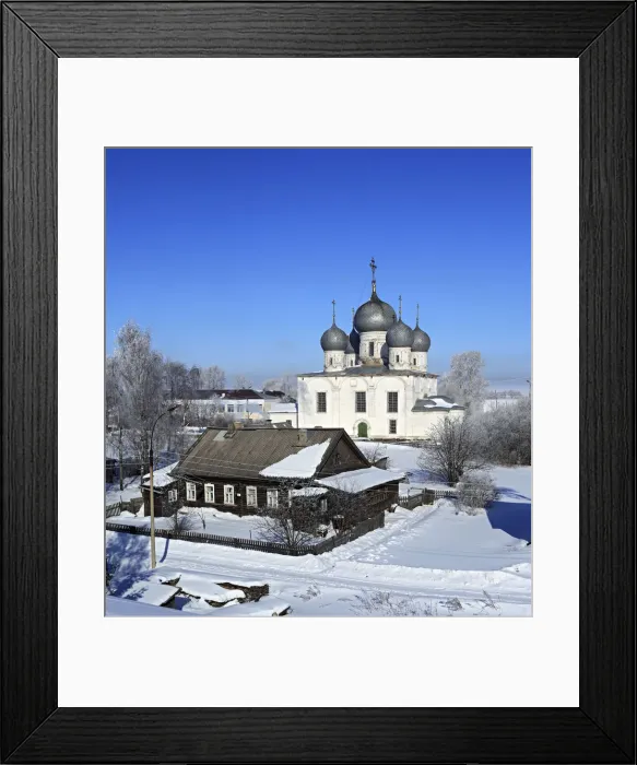 Framed Print : St. Transfiguration Cathedral (1670), Belozersk, Vologda region, Russia Framed Print : St. Transfiguration Cathedral (1670), Belozersk, Vologda region, Russia