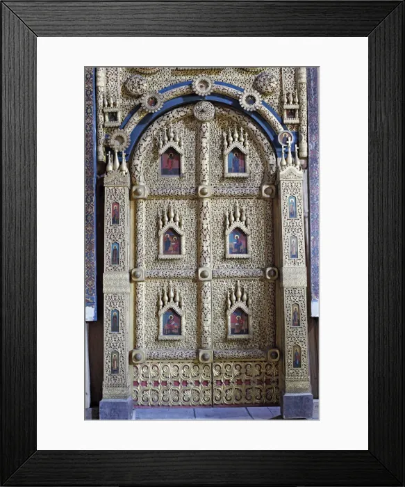 Framed Print : Wooden church of St. John the Theologian on the river Isnya (1689), Rostov, Yaroslavl Framed Print : Wooden church of St. John the Theologian on the river Isnya (1689), Rostov, Yaroslavl