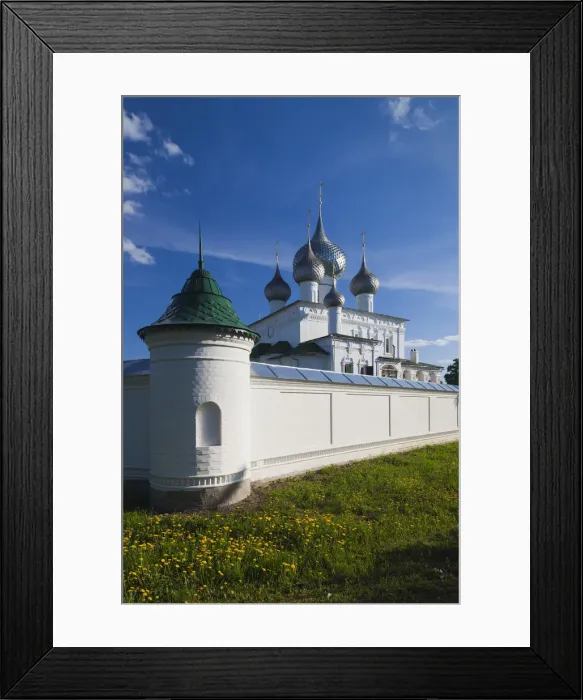 Framed Print : Russia, Yaroslavl Oblast, Golden Ring, Uglich, Voskresensky Monastery Framed Print : Russia, Yaroslavl Oblast, Golden Ring, Uglich, Voskresensky Monastery