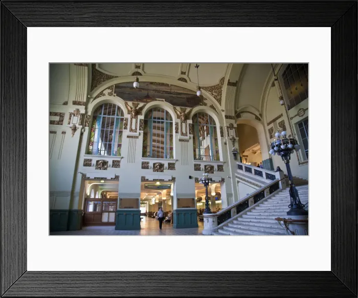 Framed Print : Russia, St Petersburg, St Petersburg Railway Station Framed Print : Russia, St Petersburg, St Petersburg Railway Station