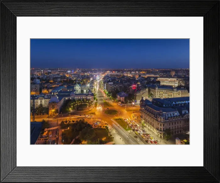 Framed Print : Romania, Bucharest, Piata Universitatii, Coltea Hospital along Boulevard IC Bratianu Framed Print : Romania, Bucharest, Piata Universitatii, Coltea Hospital along Boulevard IC Bratianu