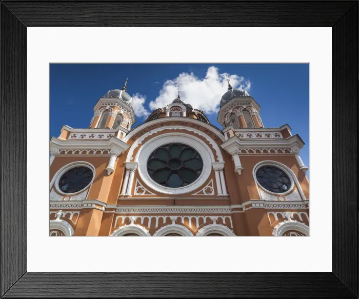 Framed Print : Romania, Transylvania, Targu Mures, Syngogue