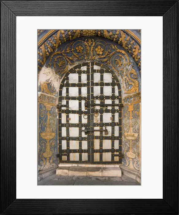 Framed Print : Door at Cathedral of the Archangel, Kremlin, Moscow, Russia Framed Print : Door at Cathedral of the Archangel, Kremlin, Moscow, Russia