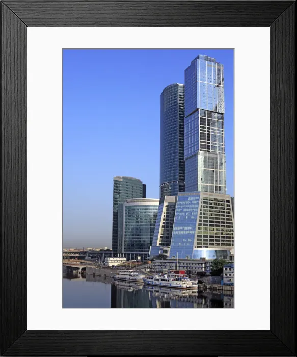 Framed Print : Moscow International Business Center (Moscow-City), Moscow, Russia Framed Print : Moscow International Business Center (Moscow-City), Moscow, Russia