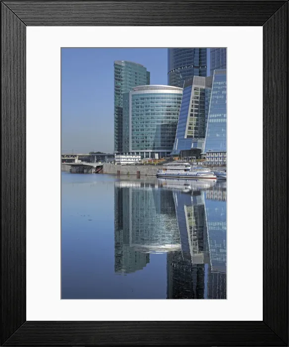 Framed Print : Moscow International Business Center (Moscow-City), Moscow, Russia Framed Print : Moscow International Business Center (Moscow-City), Moscow, Russia