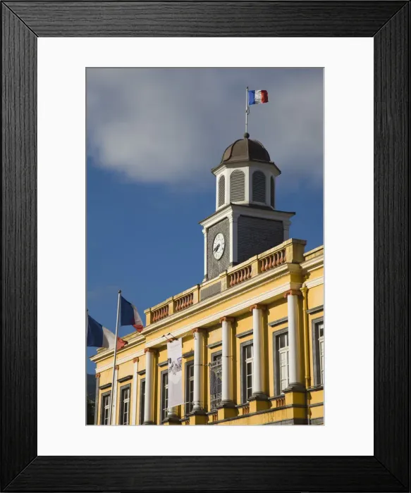 Framed Print : Reunion Island, St-Denis, Former Hotel de Ville, Town Hall Framed Print : Reunion Island, St-Denis, Former Hotel de Ville, Town Hall