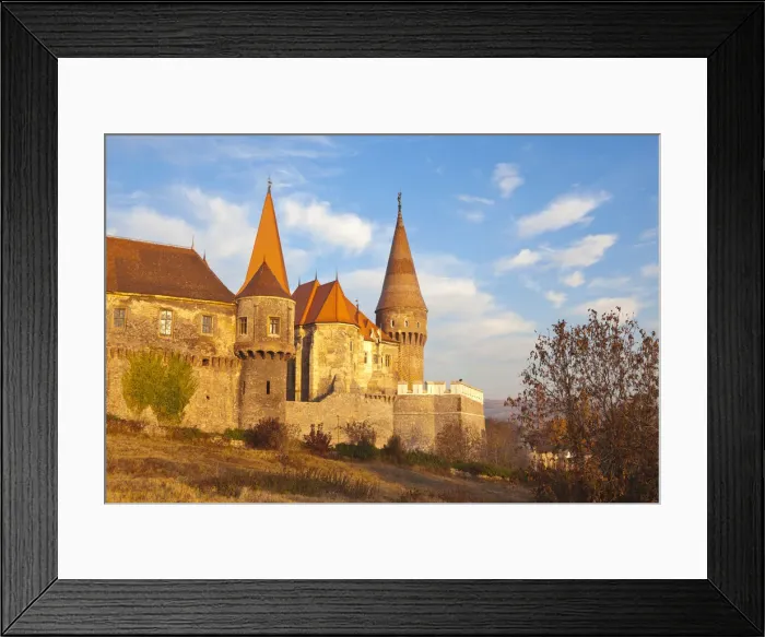 Framed Print : Hunyadi Castle or Corvins Castle, Hunedoara, Transylvania, Romania Framed Print : Hunyadi Castle or Corvins Castle, Hunedoara, Transylvania, Romania