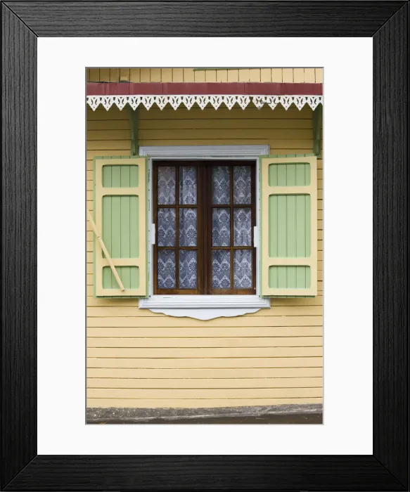 Framed Print : Reunion Island, Cirque de Salazie, Hell-Bourg, town cottage Framed Print : Reunion Island, Cirque de Salazie, Hell-Bourg, town cottage