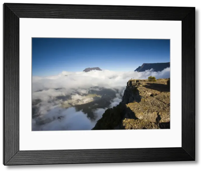 Framed Print : Reunion Island, Cirque de Mafate, Le Maido, Cirque view from Piton Maido Peak Framed Print : Reunion Island, Cirque de Mafate, Le Maido, Cirque view from Piton Maido Peak