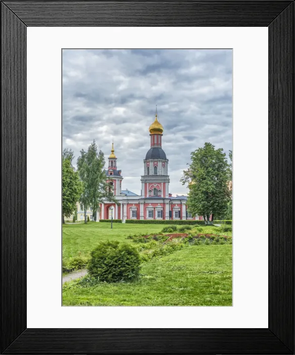 Framed Print : St. Trinity church (1709), Sviblovo, Moscow, Russia Framed Print : St. Trinity church (1709), Sviblovo, Moscow, Russia