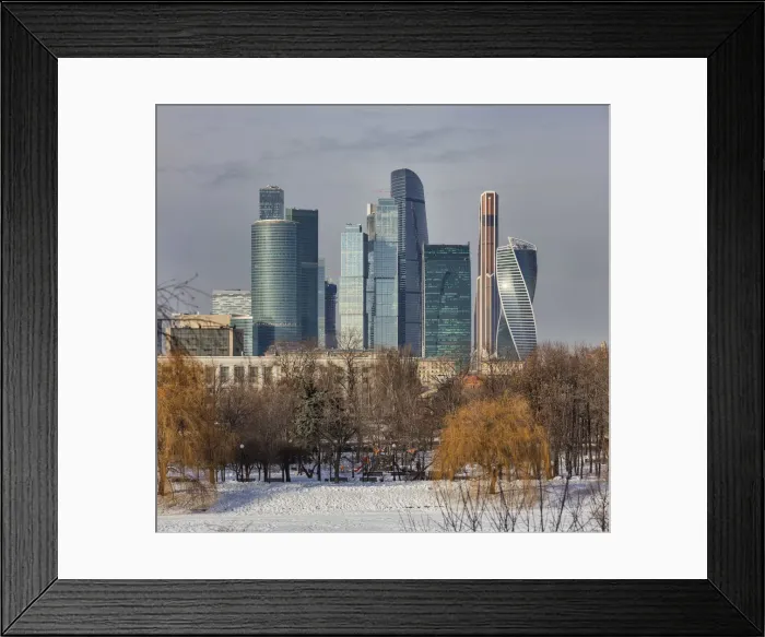 Framed Print : Moscow city, Moscow International Business Center, Moscow, Russia Framed Print : Moscow city, Moscow International Business Center, Moscow, Russia
