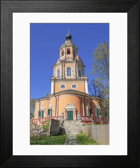 Framed Print : Church of image of Saviour Not Made by Hands (1697), Ubory, Moscow region, Russia Framed Print : Church of image of Saviour Not Made by Hands (1697), Ubory, Moscow region, Russia