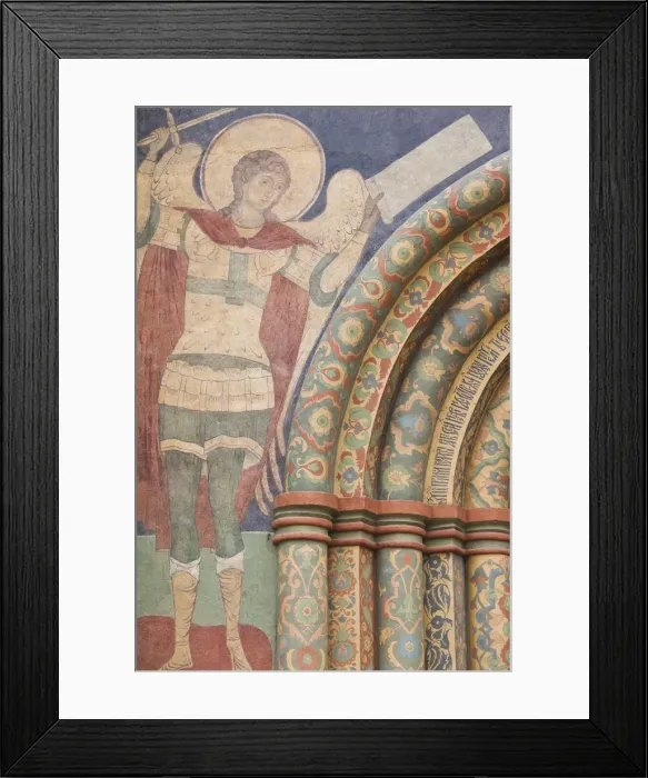 Framed Print : Russia, Moscow, Kremlin, detail of Assumption Cathedral Framed Print : Russia, Moscow, Kremlin, detail of Assumption Cathedral
