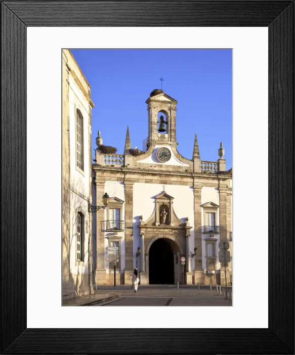 Framed Print : Arco da Vila, Faro, Eastern Algarve, Algarve, Portugal, Europe Framed Print : Arco da Vila, Faro, Eastern Algarve, Algarve, Portugal, Europe
