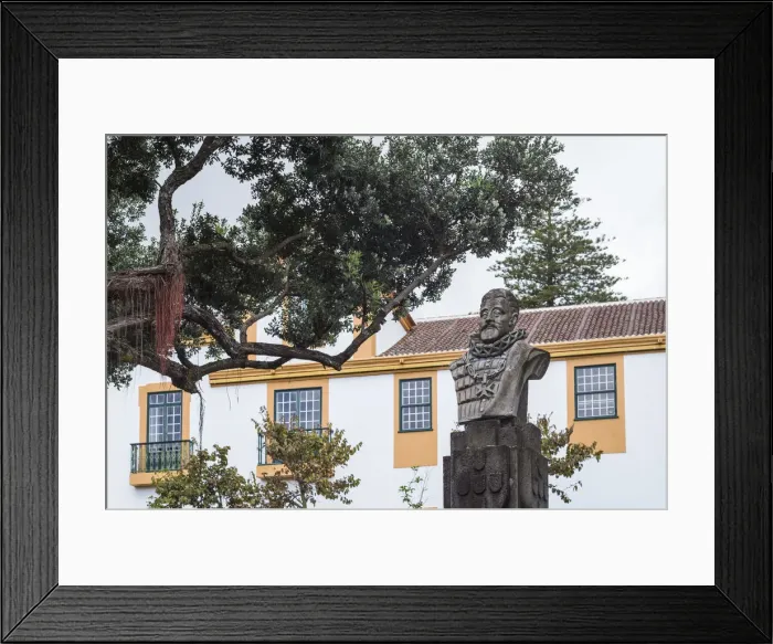 Framed Print : Portugal, Azores, Terceira Island, Angra do Heroismo, Palacio Capitaes Generais palace Framed Print : Portugal, Azores, Terceira Island, Angra do Heroismo, Palacio Capitaes Generais palace