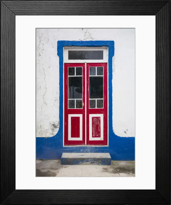 Framed Print : Portugal, Azores, Pico Island, Calheta de Nesquim, village building Framed Print : Portugal, Azores, Pico Island, Calheta de Nesquim, village building