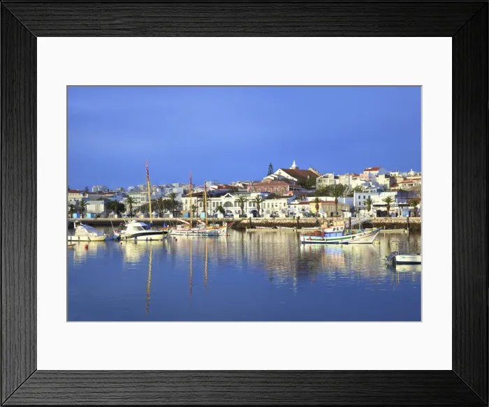 Framed Print : Marina and City of Lagos, Lagos, Western Algarve, Algarve, Portugal, Europe Framed Print : Marina and City of Lagos, Lagos, Western Algarve, Algarve, Portugal, Europe
