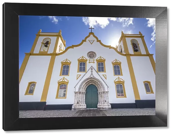 Portugal, Azores, Terceira Island, Praia da Vitoria, Igreja Matriz church