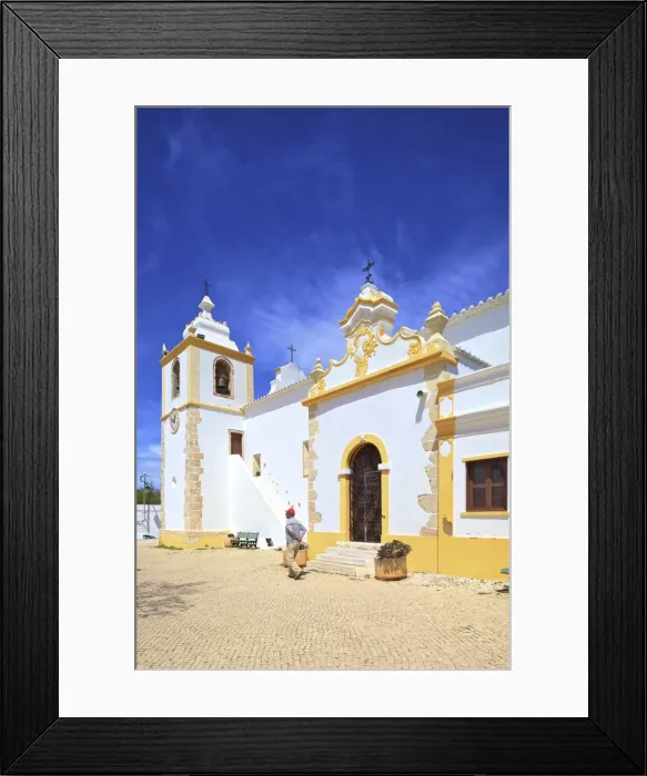 Framed Print : The Church of the Divine Saviour, Alvor, Eastern Algarve, Algarve, Portugal, Europe Framed Print : The Church of the Divine Saviour, Alvor, Eastern Algarve, Algarve, Portugal, Europe