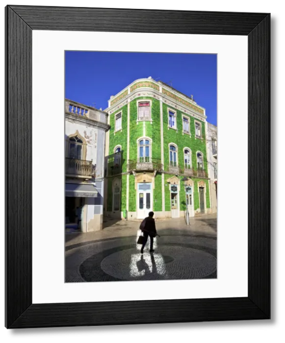 Framed Print : Traditional Architecture in Historic Lagos, Lagos, Western Algarve, Algarve, Portugal Framed Print : Traditional Architecture in Historic Lagos, Lagos, Western Algarve, Algarve, Portugal