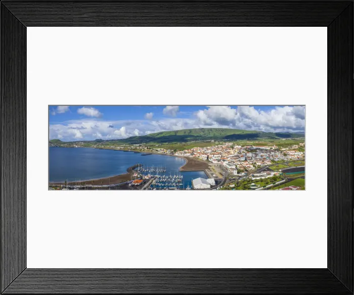 Framed Print : Portugal, Azores, Terceira Island, Praia da Vitoria, morning Framed Print : Portugal, Azores, Terceira Island, Praia da Vitoria, morning